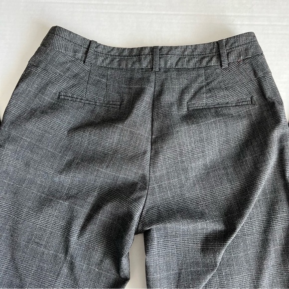 Worthington modern fit trousers in charcoal gray plaid size 4 - Picture 6 of 14